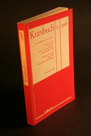 Seller image for Kursbuch 13, 1968. Juni 1968 for sale by Steven Wolfe Books