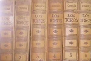 COSSIO. LOS TOROS. TRATADO TECNICO E HISTORICO (6 TOMOS)