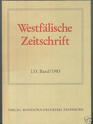 Bild des Verkufers fr Westflische Zeitschrift. 133. Band / 1983 zum Verkauf von Paderbuch e.Kfm. Inh. Ralf R. Eichmann