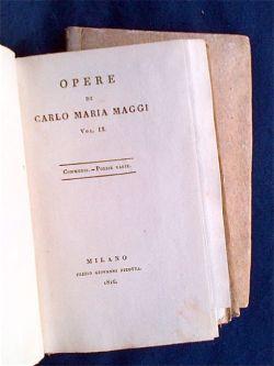 Bild des Verkufers fr Opere. zum Verkauf von Gabriele Maspero Libri Antichi
