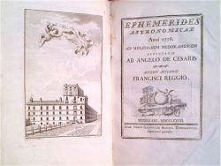 Ephemerides astronomicae anni 1778 ad meridianum mediolanensem [.]. Accedit appendix Francisci Re...