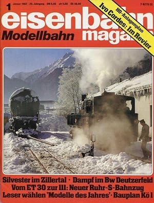 Bild des Verkufers fr Eisenbahn-Modellbahn-Magazin. Nr. 1   12, 1982 20. Jahrgang. zum Verkauf von Antiquariat am Flughafen