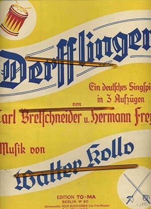 Ländler Walzer aus dem Singspiel Derfflinger von Carl Bretschneider und Hermann Frey. Noten mit T...