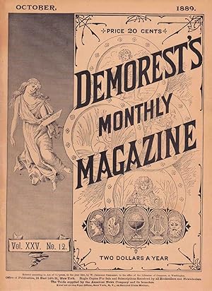 DEMOREST'S MONTHLY MAGAZINE OCTOBER 1889 VOL. XXV. NO. 12