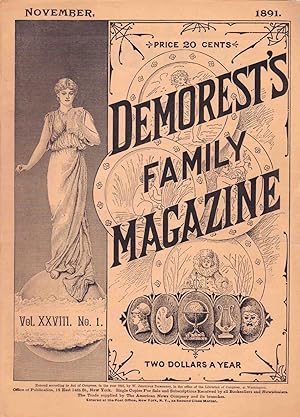DEMOREST'S FAMILY MAGAZINE NOVEMBER 1891 VOL. XXVI, NO. 1