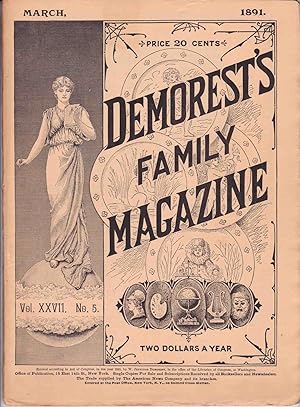 DEMOREST'S FAMILY MAGAZINE MAY 1891 (VOL. XXVII, NO. 5) May 1891