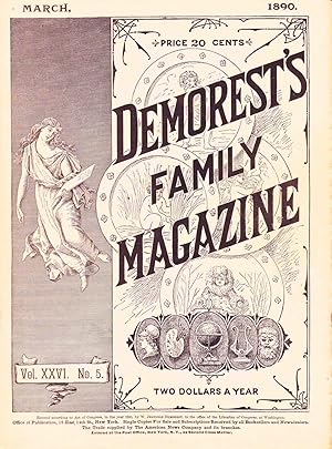 DEMOREST'S FAMILY MAGAZINE MARCH 1890 VOL. XXVI, NO.5