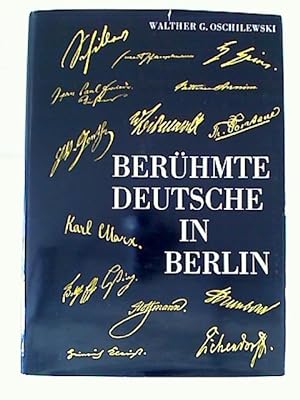 Berühmte Deutsche in Berlin.