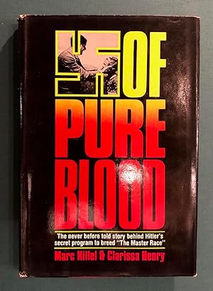 Image du vendeur pour Of Pure Blood mis en vente par Argosy Book Store, ABAA, ILAB