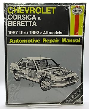 Bild des Verkufers fr Chevrolet Corsica & Beretta 1987 Thru 1992 All Models Automotive Repair Manual zum Verkauf von Book Nook