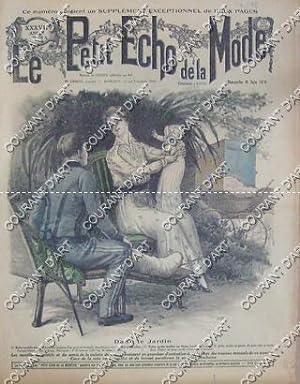 LE PETIT ECHO DE LA MODE. N°23. XXXVIIE ANNEE. 6 JUIN 1915. TROIS MODELES INEDITS DE PATRON PRIME...