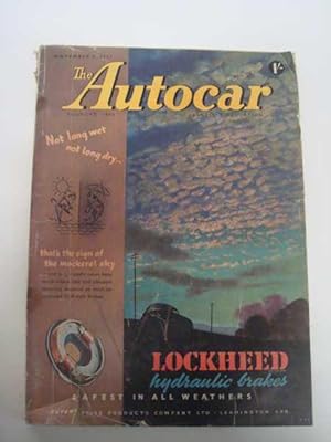 Autocar Nov. 02, 1951: Road Test: Vauxhall Velox ,30-98 Vauxhall; Spanish Grand Prix