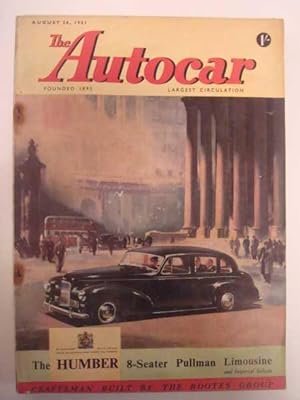 Autocar Aug. 24, 1951: New Cars Described: Vauxhall