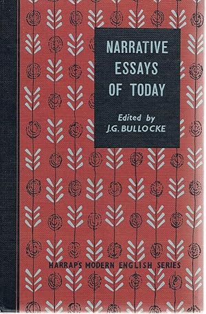 Seller image for Narrative Essays Of Today for sale by Marlowes Books and Music