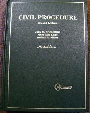 Imagen del vendedor de Civil Procedure Second Edition a la venta por Wordbank Books