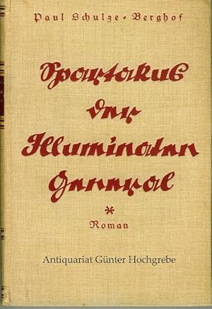 Imagen del vendedor de Spartakus der Illuminatengeneral. Roman. a la venta por Antiquariat Gnter Hochgrebe