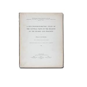 A spectrophotometric study of the central parts of the regions of the Hyades and Praesepe.