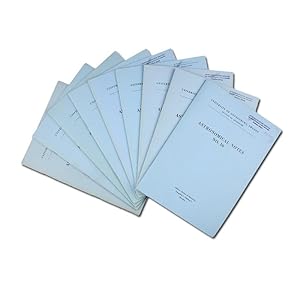 Astronomical notes. No. 1-8 und 10 in 9 Heften.
