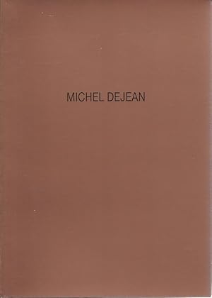 Seller image for Michel Dejean for sale by The land of Nod - art & books