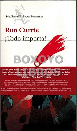 Imagen del vendedor de Todo importa!. traduccin del ingls por Pedro Donoso a la venta por Boxoyo Libros S.L.