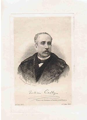 Imagen del vendedor de JULIN CALLEJA. Director General de Instruccin Pblica. 10 Dic. 1885 - 16 Dic. 1887 a la venta por Librera Torren de Rueda