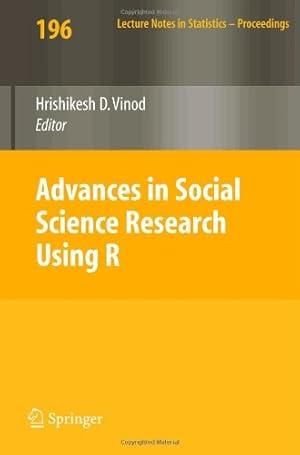 Bild des Verkufers fr Advances in Social Science Research Using R (Lecture Notes in Statistics / Lecture Notes in Statistics - Proceedings) zum Verkauf von Antiquariat Bookfarm