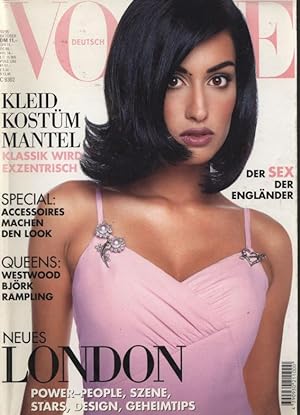 VOGUE, Deutsch, October 1995. Neues London: Power-People, Szene, Stars, Design, Geheimtips. Kleid...