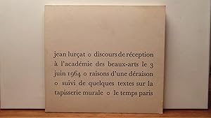 Seller image for Discours de rception  l'acadmie des beaux-arts for sale by Bidonlivre