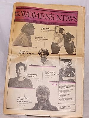 Imagen del vendedor de Bay Area Women's news and community calendar vol. 1, #3, July/August 1987 a la venta por Bolerium Books Inc.