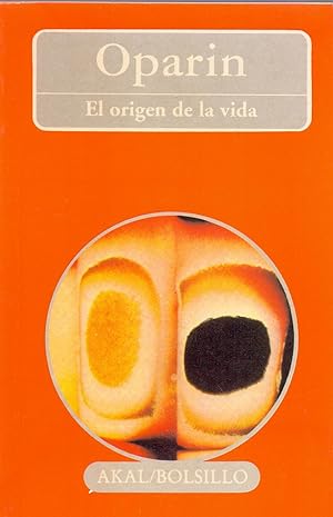 Imagen del vendedor de EL ORIGEN DE LA VIDA (akal bolsillo num 1) a la venta por Libreria 7 Soles