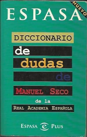 Seller image for Diccionario de Dudas for sale by Livro Ibero Americano Ltda