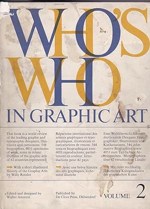 Bild des Verkufers fr Who s who in Graphic Art. Volume 2 zum Verkauf von LIBRERA GULLIVER