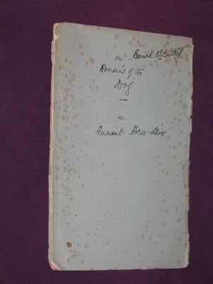 Seller image for On the Remains of the Dog, Prehistoric, Roman & Mediaeval, found near Cambridge/On Ancient Horse-Shoes/On a Turf-Parer from Westmoreland for sale by BOOKBARROW (PBFA member)