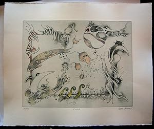 Evolos (SIGNED Limited Ed. etching by Isaac Abrams