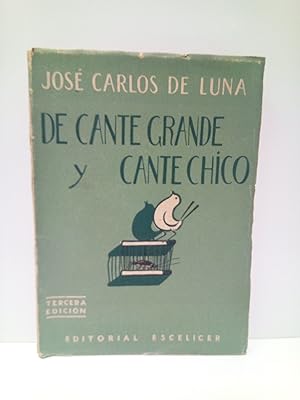 De Cante Grande y Cante Chico / Portada y dibujos del autor