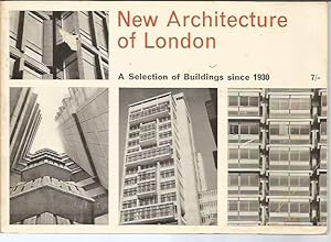 Seller image for New Architecture of London: A Selection of Buildings Since 1930 for sale by Bookfeathers, LLC