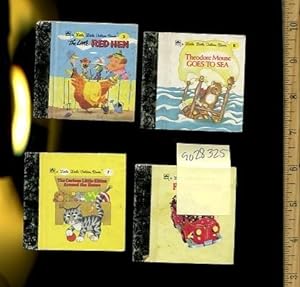 Seller image for Fire Engines No. 2 ; The Little Red Hen No. 3 ; Theodore Mouse Goes to Sea No. 6 ; The Curious Little Kitten Around the House No. 7 [Pictorial Children's Readers, Miniature Golden Series ] for sale by GREAT PACIFIC BOOKS