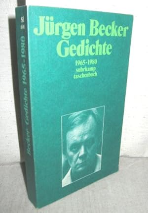 Seller image for Gedichte 1965-1980 for sale by Antiquariat Zinnober