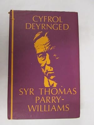 Imagen del vendedor de CYFROL DEYRNGED. a la venta por Goldstone Rare Books