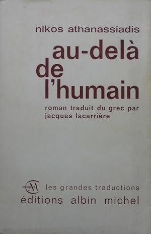 Imagen del vendedor de Au-del de lhumain a la venta por Bouquinerie L'Ivre Livre