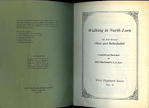 Image du vendeur pour Walking in North Lorn; The Area Between Oban and Ballachulish [West Highland Series No. 4] mis en vente par Little Stour Books PBFA Member
