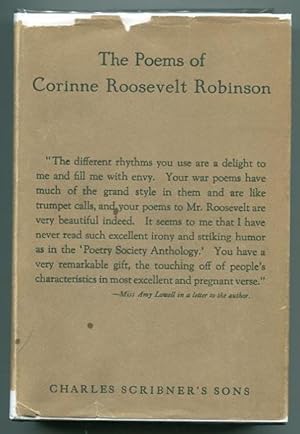 The Poems of Corinne Roosevelt Robinson