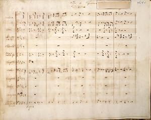 [Kopistenhandschrift, ca. 1810?] Trio de Frederici / La virginia