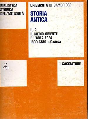 Immagine del venditore per Il Medio Oriente e l'area egea 1800-1380 a.C. circa II,2 venduto da Laboratorio del libro