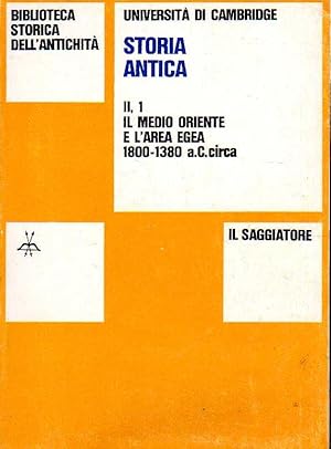 Immagine del venditore per Il Medio Oriente e l'area egea 1800-1380 a.C. circa II,1 venduto da Laboratorio del libro