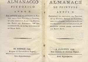 Almanacco pittorico. Anno II. Che contiene num. XII ritratti di pittori della Real Galleria di Fi...