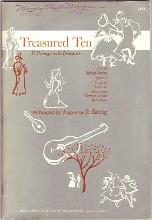 Image du vendeur pour Treasured Ten: Folk Songs with Descants. mis en vente par Truman Price & Suzanne Price / oldchildrensbooks