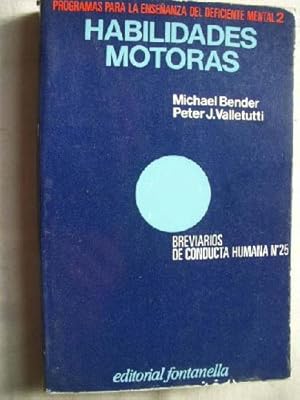 Imagen del vendedor de HABILIDADES MOTORAS a la venta por Librera Maestro Gozalbo