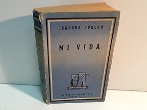 Imagen del vendedor de MI VIDA DUNCAN, ISADORA 1952 a la venta por LIBRERIA ANTICUARIA SANZ