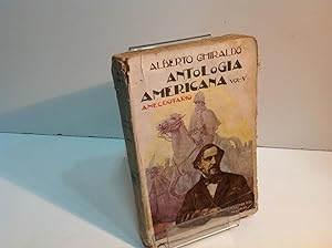 Seller image for ANTOLOGIA AMERICANA VOL V ANECDOTARIO GHIRALDO ALBERTO 1924 for sale by LIBRERIA ANTICUARIA SANZ